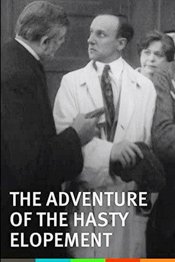The Adventure of the Hasty Elopement (1914) poster