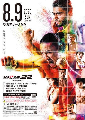 RIZIN 22 (2020) poster