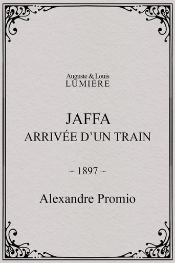 Jaffa : arrivée d’un train (1897) poster