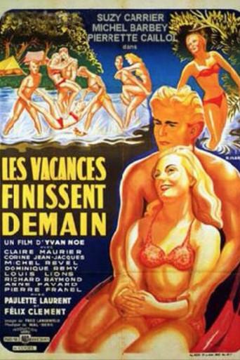 Les vacances finissent demain (1953) poster