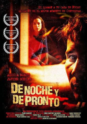 De noche y de pronto (2012) poster