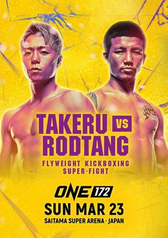 ONE 172: Takeru vs. Rodtang (2025) poster