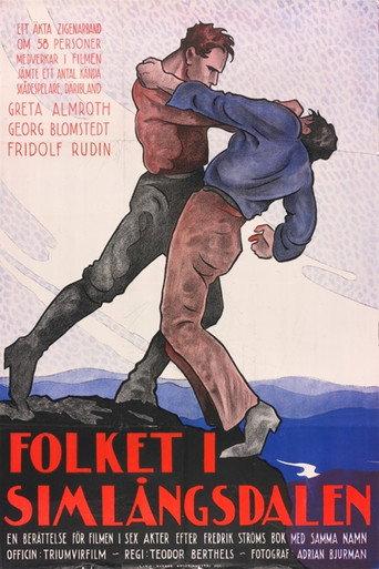 The People from Simlång Valley (1924) poster