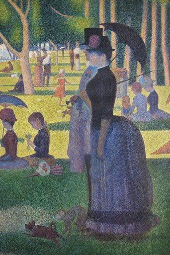 Georges Seurat « l’Utopie orange vert pourpre » (1991) poster