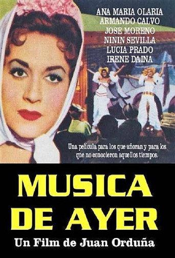 Música de ayer (1958) poster
