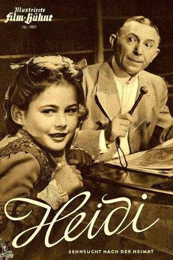Heidi (1952) poster