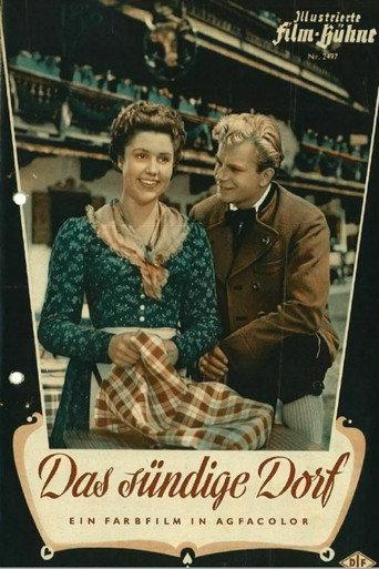 Das sündige Dorf (1954) poster