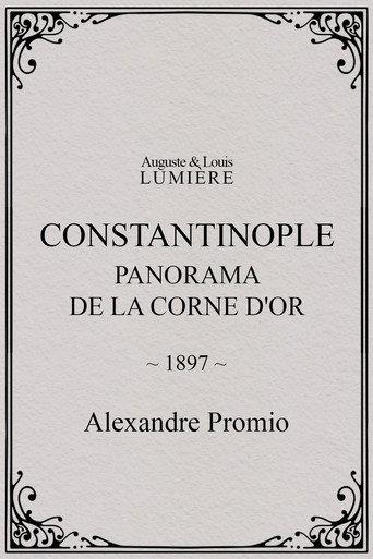 Constantinople, panorama de la corne d'or (1897) poster