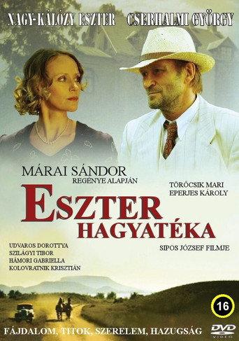 Eszter's Inheritance (2008) poster