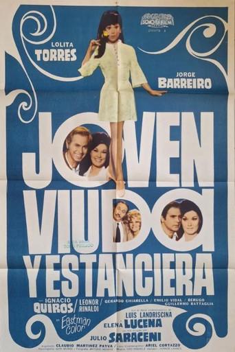 Joven, viuda y estanciera (1970) poster