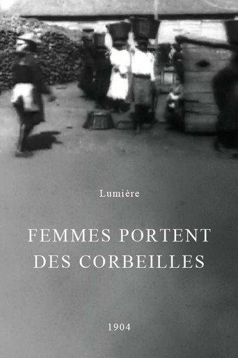 Fort-de-France: Femmes portant des corbeilles (1903) poster
