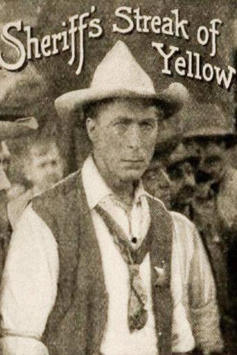The Sheriff's Streak of Yellow (1915) poster