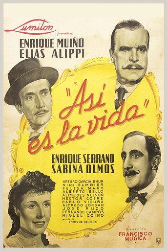 Así es la vida (1939) poster