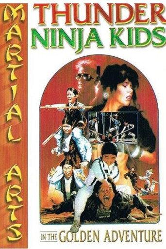 Thunder Ninja Kids in the Golden Adventure (1992) poster