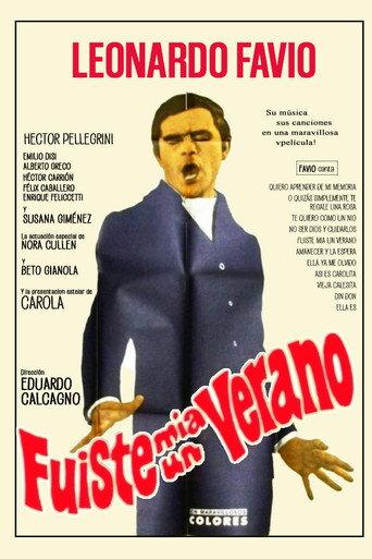 Fuiste mía un verano (1969) poster