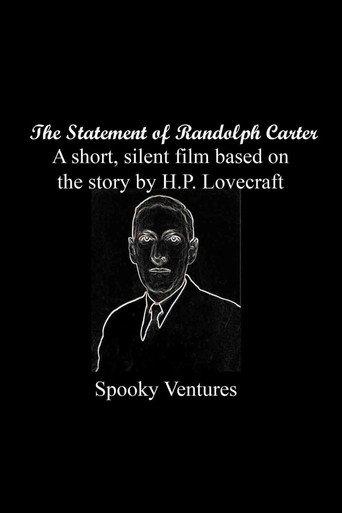 The Statement of Randolph Carter (2025) poster