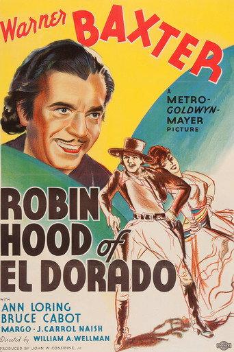 Robin Hood of El Dorado (1936) poster