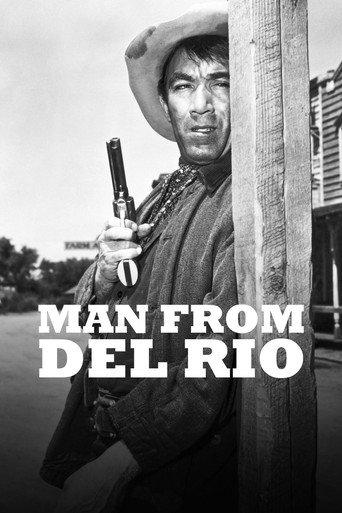 Man from Del Rio (1956) poster