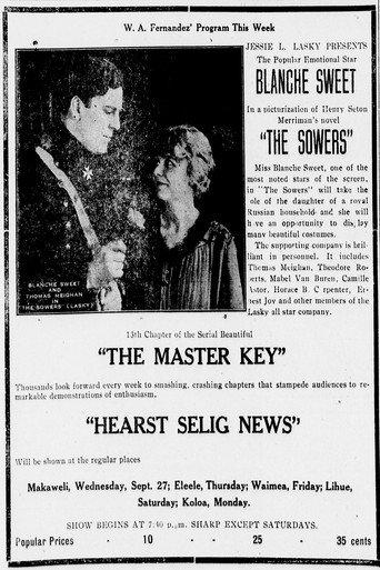The Sowers (1916) poster
