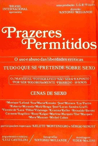 Prazeres Permitidos (1981) poster