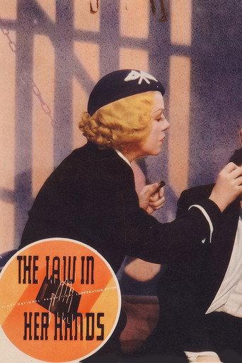 The Law in Her Hands (1936) poster