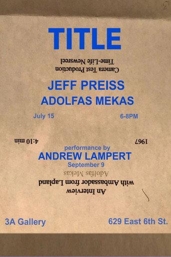 An Interview with the Ambassador from Lapland (1967) poster