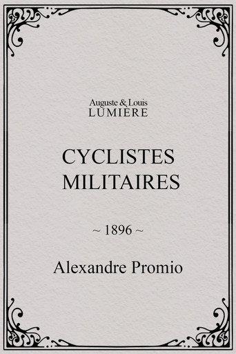 Cyclistes militaires (1896) poster