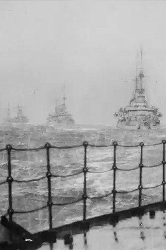 Four Warships in Rough Seas (1900) poster