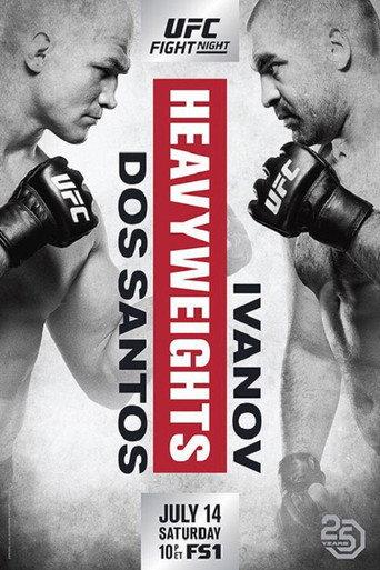 UFC Fight Night 133: dos Santos vs. Ivanov (2018) poster