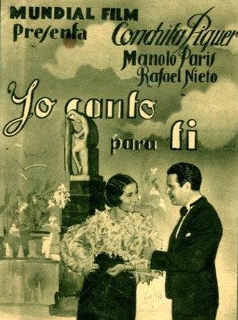 Yo canto para ti () poster