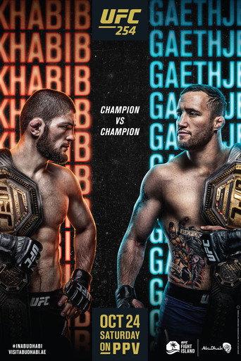 UFC 254: Khabib vs. Gaethje (2020) poster