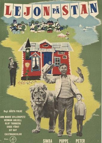 Lejon på stan (1959) poster