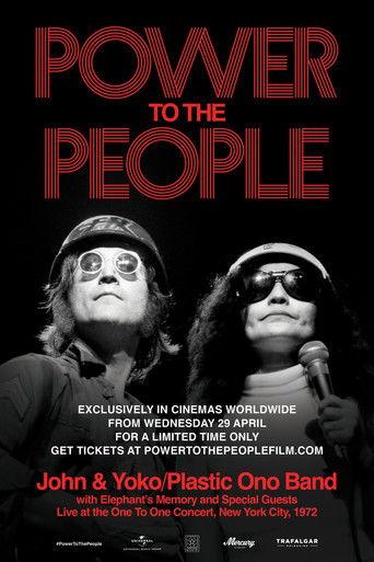 Power to the People: John & Yoko Live in NYC (2026) poster