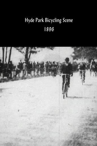 Hyde Park Bicycling Scene (1896) poster