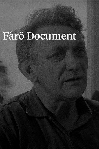 Fårö Document (1970) poster