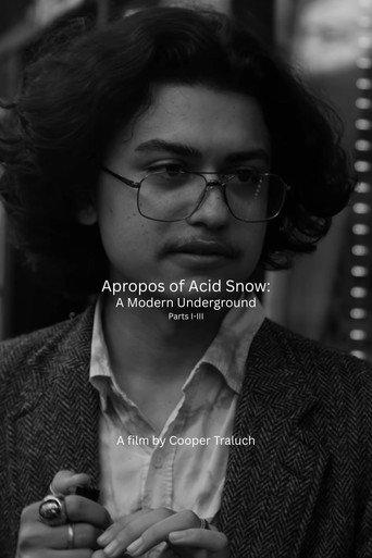 Apropos of Acid Snow: A Modern Underground (Parts I-III) (2026) poster