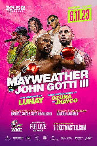 Floyd Mayweather Jr. vs. John Gotti III (2023) poster