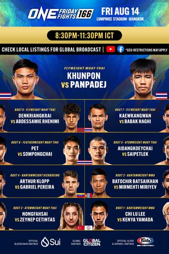 ONE Friday Fights 166: Khunpon vs. Panpadej (2026) poster
