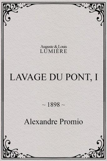 Lavage du pont, I (1898) poster