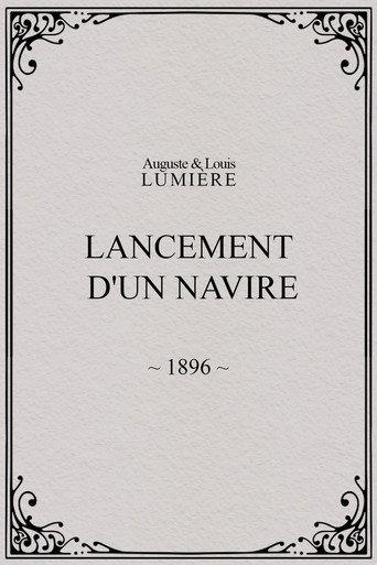 Launching of a Ship (1896) poster