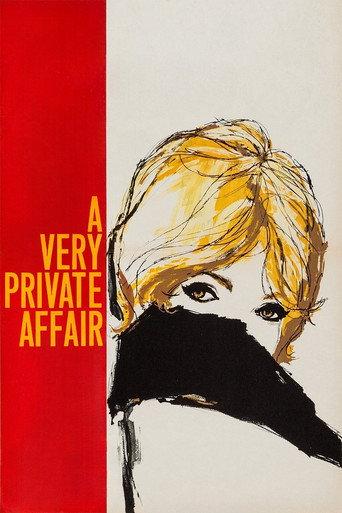 A Very Private Affair (1962) poster