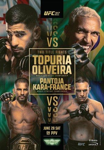 UFC 317: Topuria vs. Oliveira (2025) poster