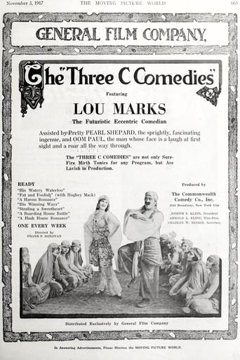 A Boarding House Battle (1917) poster