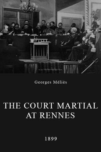 The Court Martial at Rennes (1899) poster