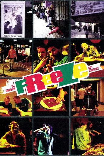 DJ Shadow & Cut Chemist - Freeze (1999) poster