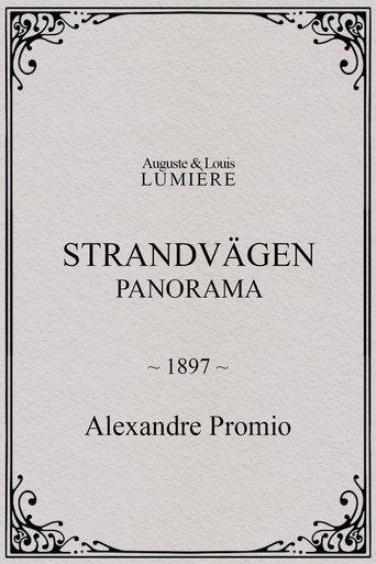Strandvägen : panorama (1897) poster