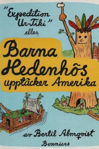 Barna Hedenhös upptäcker Amerika (1961) poster
