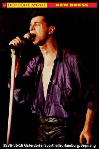 Depeche Mode: New Dress · Hamburg (1986) poster