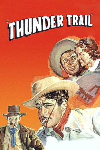 Thunder Trail (1937) poster