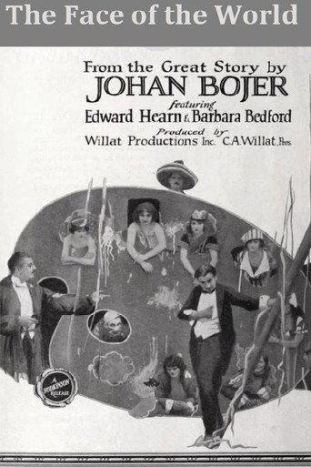 The Face of the World (1921) poster